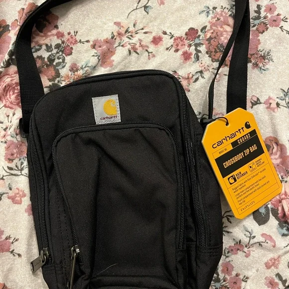 Carhartt Black Crossbody Zip Bag - Picture 2 of 4